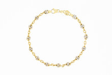 18 Karat Armb&auml;ndchen Gold - 21,6 cm