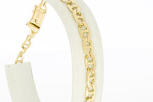 Ankerarmband 14 Karat Gelbgold - 21 cm