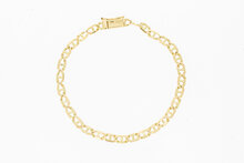 Ankerarmband 14 Karat Gelbgold - 21 cm