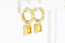 585 Edelstein Damen Ohrh&auml;nger - 2,3 cm