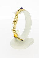 Edelstein Armband 585 Gold - 19,1 cm