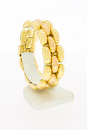 18 Karat Gold Herren Armband - 20 cm