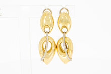 Damen Ohrh&auml;nger 750 Gold - 4,6 cm