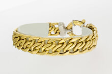 750 Gelbgold Gliederarmband - 21 cm