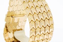 750 Rose Retro Goldarmband - 22,2 cm