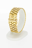 Breites Armband 585 Gold - 17,3 cm
