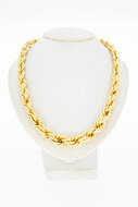 18 Karat Gold Kordelkette - 54,8 cm