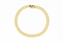 Panzer Armband 14 Karat Gold - 18,9 cm