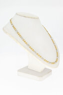 Figaro Kette 14 Karat Gold - 63.4 cm