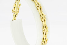 Glieder armband 14 Karat Gold - 19,1 cm