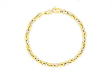14 Karaat Anker schakelarmband - 20,7 cm