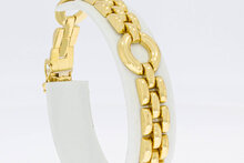 18 Karat Gold Barrenarmband - 18,8 cm