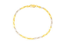 Falkenauge Armband 18 Karat Gold - 18,9 cm