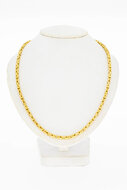 Byzantinischen Kette 14 Karat - 65,2 cm