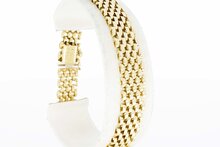 Goldbarren Armband 14 Karat - 19,1 cm