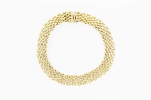 Goldbarren Armband 14 Karat - 19,1 cm
