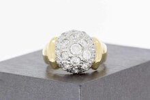 14 Karat Gold Damen Ring - 19,2 mm