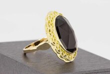 14 Karat Gold Vintage Granat Ring - 17,9 mm