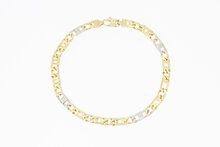 Rolex 585 bicolor Goldarmband - 22,7 cm