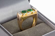 14 Karat Pinky Edelstein Ring - 16 mm