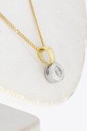 14 Karat Damen Anh&auml;nger mit Diamant
