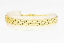 18 Karat Vintage St&auml;bchen Gold Armband - 20,7 cm