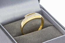 18 Karat Gold Diamant Ring - 18,5 mm