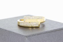 18 Karat Gold Diamant Ring - 18,5 mm