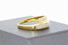 18 Karat Gold Diamant Ring - 18,5 mm