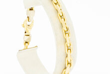 Ankerarmband 14 Karat Gold - 21,8 cm