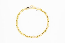 Ankerarmband 14 Karat Gold - 21,8 cm