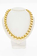 Erbskette 14 Karat Gold - L&auml;nge 45,6 cm