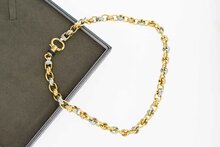 Ankerkette aus 14 Karat Gold - 45 cm