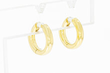 14 Karat Gelbgold Ohrringe - 1,2 cm