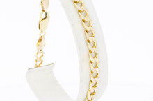 Panzer Goldarmband 14 Karat - 21,7 cm