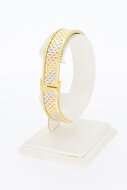 Tricolor 18 Karat Armband - 18,3 cm