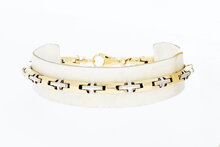 14 Karat Goldbarren Armband - 22,4 cm