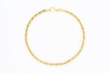 585 Gold Byzantinischer Armband - 22,4 cm