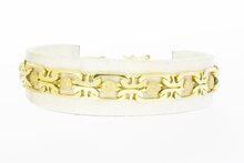 14 Karat Barren Armband - 19,8 cm