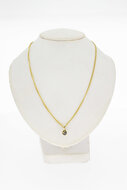 8 Karat Gold Edelstein Anh&auml;nger dames
