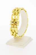 750 Gold breites Barrenarmband - 19,8 cm