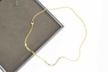 Falkenauge Goldkette 14 Karat - 45,2 cm