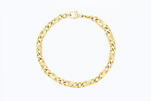 Infinity Goldarmband 14 Karat - 19,1 cm