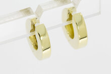 14 Karat Goldene Klip Kreolen - 1,6 cm