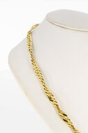 Panzer Collier 14 Karat Gold - 40 cm