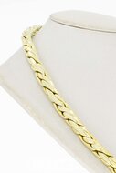 14 Karat Fuchsschwanz Goldkette - 46,5 cm