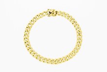 Panzer Goldarmband 14 Karat - 19,6 cm