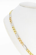 750er Figaro Kette Gelbgold - 47 cm