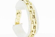 14 Karat St&auml;bchen Goldarmband - 18,8 cm