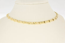 14 Karat St&auml;bchen Goldkette - 45,5 cm